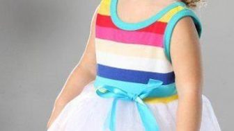 Yazlık Kız Çocuk Elbise Modelleri