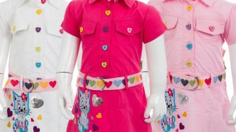 Yazlık Kız Çocuk Kumaş Elbise Modelleri